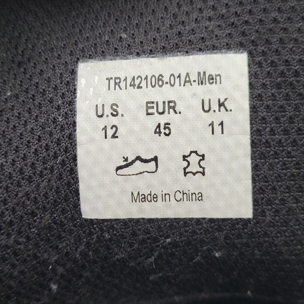 True Religion Brand Black Patent Mid-Top Sneakers Men's Size 12‎ - Picture 9 of 10
